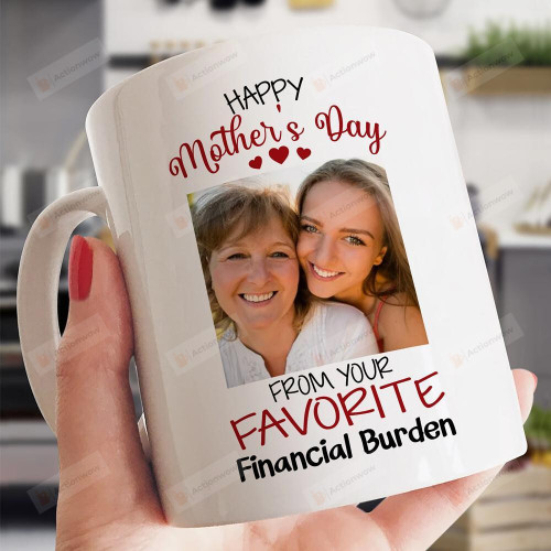 Personalized Family Happy Mother's Day Ceramic Mug Great Customized Gifts For Birthday Christmas Thanksgiving Mother's Day 11 Oz 15 Oz Coffee Mug