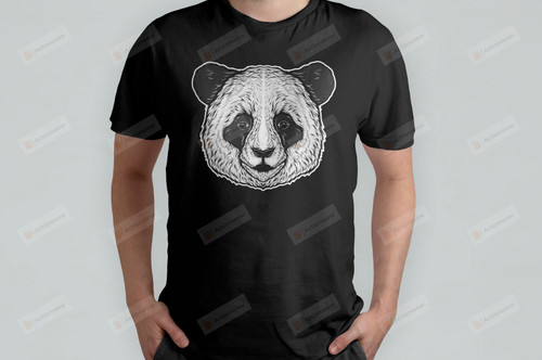 Hand Drawing Panda T-Shirt