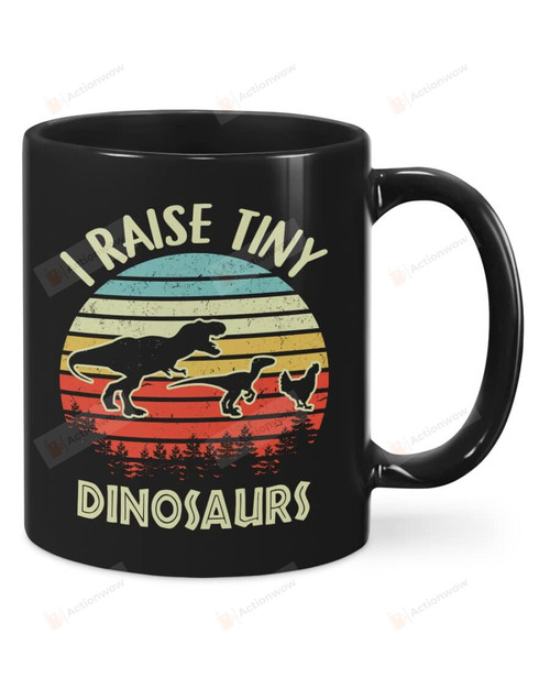 I Raise Tiny Dinosaurs Mugs Number One Mom Mug Meaning Mug Gifts For Mother Grandma From Family Gifts For Mother's Day 2022 Coffee Mug Ceramic