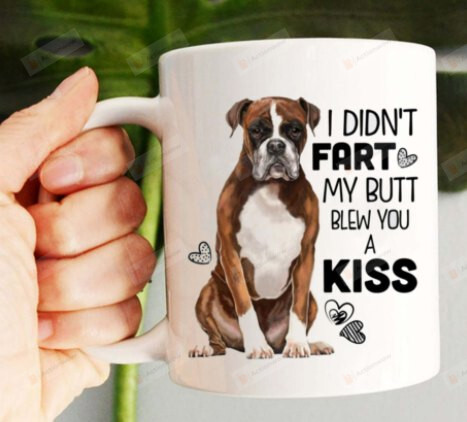 Boxer Dog Mug, Funny Gift For Dog Lovers Mug, Dog Dad, Dog Mom Gift, Mothers Day Gift, Ceramic Coffee Mug