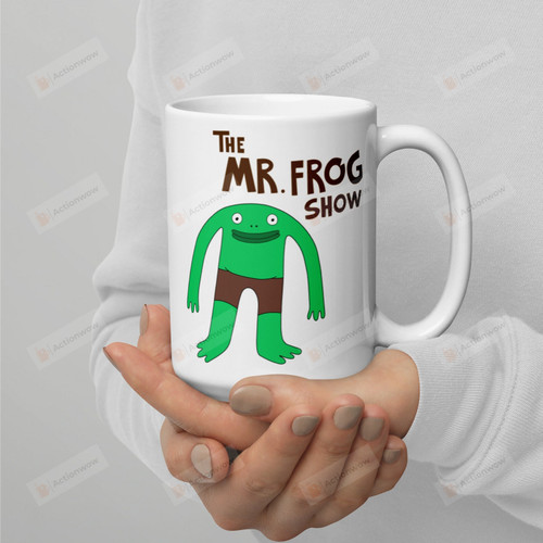 Smiling Friends Mr. Frog Show Mug