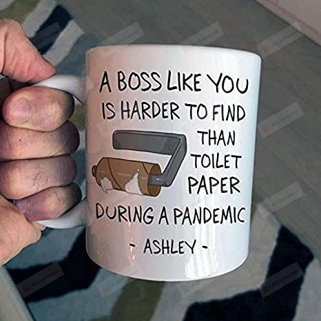 Personalized Boss Mug A Boss Like You Is Harder To Find Ceramic Coffee Mug