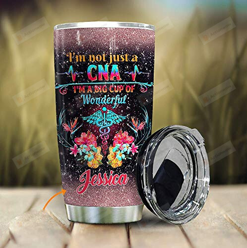 Personalized Cna Nurse Stainless Steel Tumbler Cup