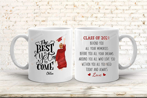 Personalized Behind You All Your Memories And Dreams Ceramic Coffee Mug