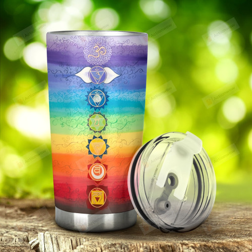 Chakra Stainless Steel Tumbler Cup