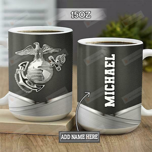 Personalized Marine Corps - Marine Corps Mental Ceramic Coffee Mug