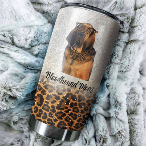Bloodhound Dog Mom Tumbler Stainless Steel Tumbler Cup