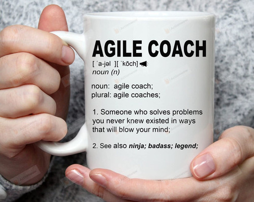 Agile Coach Definition Mug Ceramic Coffee Mug