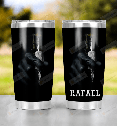 Personalized Tattoo Artist Stainless Steel Tumbler Cup