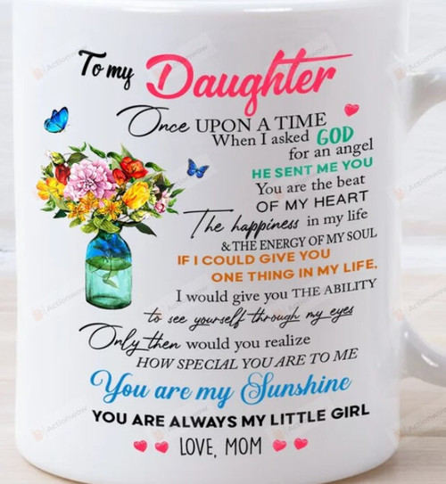 Daughter Gift From Mom, Birthday Gift For Daughter, To My Daughter Mugs