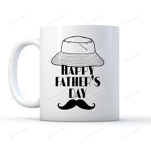 Customized Gift For Dad, We're Hooked On Daddy Mug, Fathers Day Mugs For Fishing Dad, Grandpa Fishing Mug From Son Daughter Wife