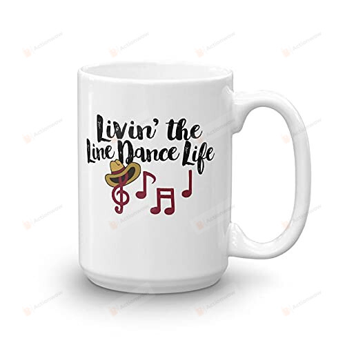 Livin' The Line Dance Life Mug Gifts For Dance Teacher Mug Ballet Teacher Mug Dance Mug Dancing Mug Gifts For Dancer Birthday Halloween Birthday Christmas(Multi 3)