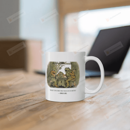 Frog And Toad Mug, Cottagecore Mug, Gifts For Book Lovers Frog Lovers, Fathers Day Gifts