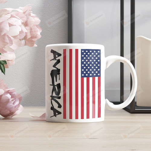 America Flag Mug, Usa Flag Mug, Independence Day Mug, Happy 4th Of July Mug