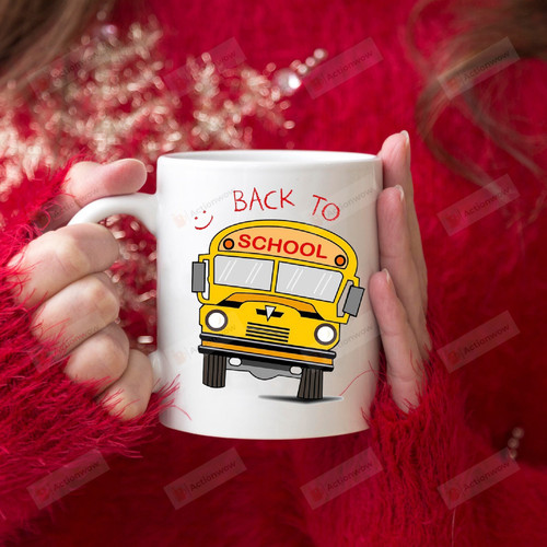 Welcome Back To School Mug, Back To School Mug, Back To School Sign, School Bus Mug, Elementary School Gift, Back To School Gift, Middle School Gift