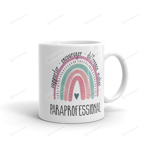 Paraprofessional Mug, Teacher Aide Cup, Gifts For Para, Teacher Assistant Gift, Back To School Gift
