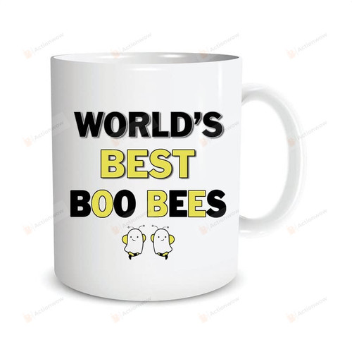 Funny Mugs World'S Best Boo Bees Novelty Gift For Wife Girlfriend Fiancee Birthday Present Boobs Boobies Tits Joke Coffee Mug Ceramic Coffee Mug Tea Mug 11-15 Oz Accent Mug