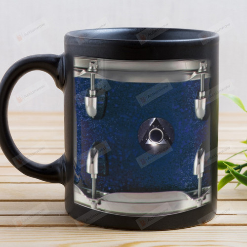 Dixon Drum Mug, Drummer Magic Coffee Mug, Gifts For Drummer, Instrument Ceramic Cup, Drummer Gift Idea For Men Women