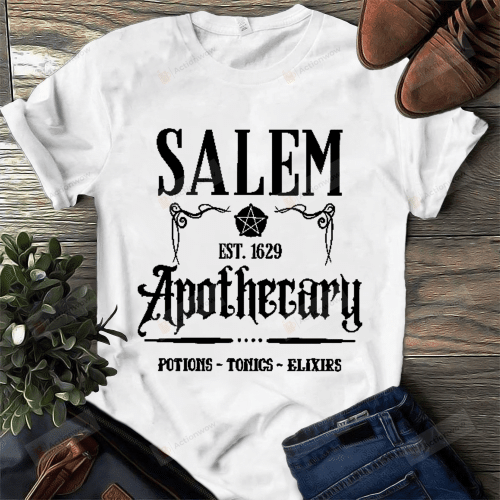 Halloween Shirt, Salem Shirt,Salem Apothecary Shirt, Funny Witchy Shirt, Pastel Goth Shirt, Witch Shirt, Witch Sisters Gifts, Gifts For Family Friends