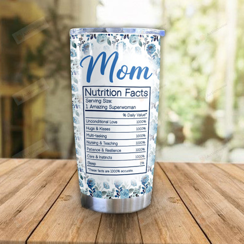 Like Mother Like Daughter Tumbler, Mom Nutrition Facts Tumbler, Mom Tumbler, Gifts For Mom, Gift For Mothers Day Birthday Christmas, Tumbler For Mom From Daughter