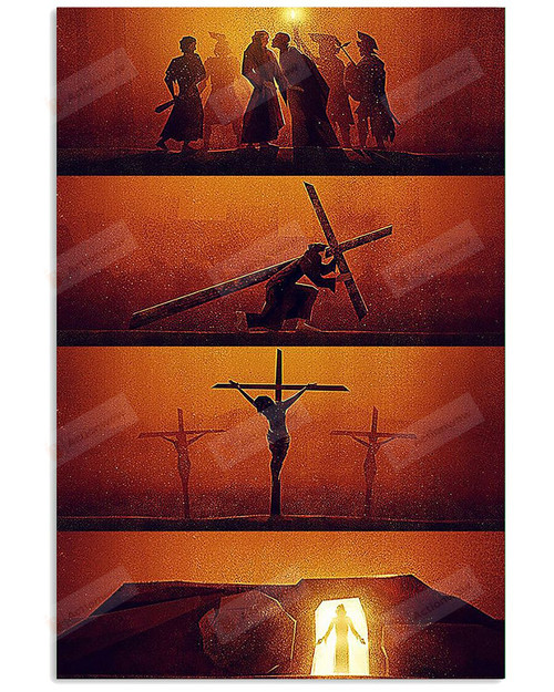 God's Reincarnation Poster Canvas, Christian Lover Poster Canvas Print, Jesus Poster Canvas Art