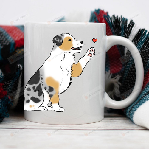 Australian Shepherd Mug, Aussie Dog Coffee Mug, Aussie Lover Gift, Dog Mom Dog Dad Mugs, Australian Shepherd Gift