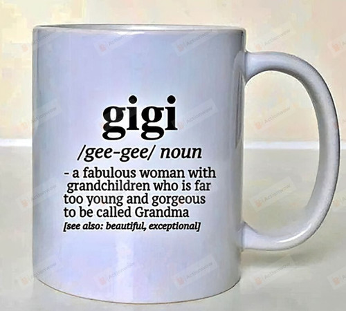 Gigi Mug, Gift For Grandma, Gigi Definition Mug, Mother's Day Gifts, Mother Mimi Mug 11-15 Oz