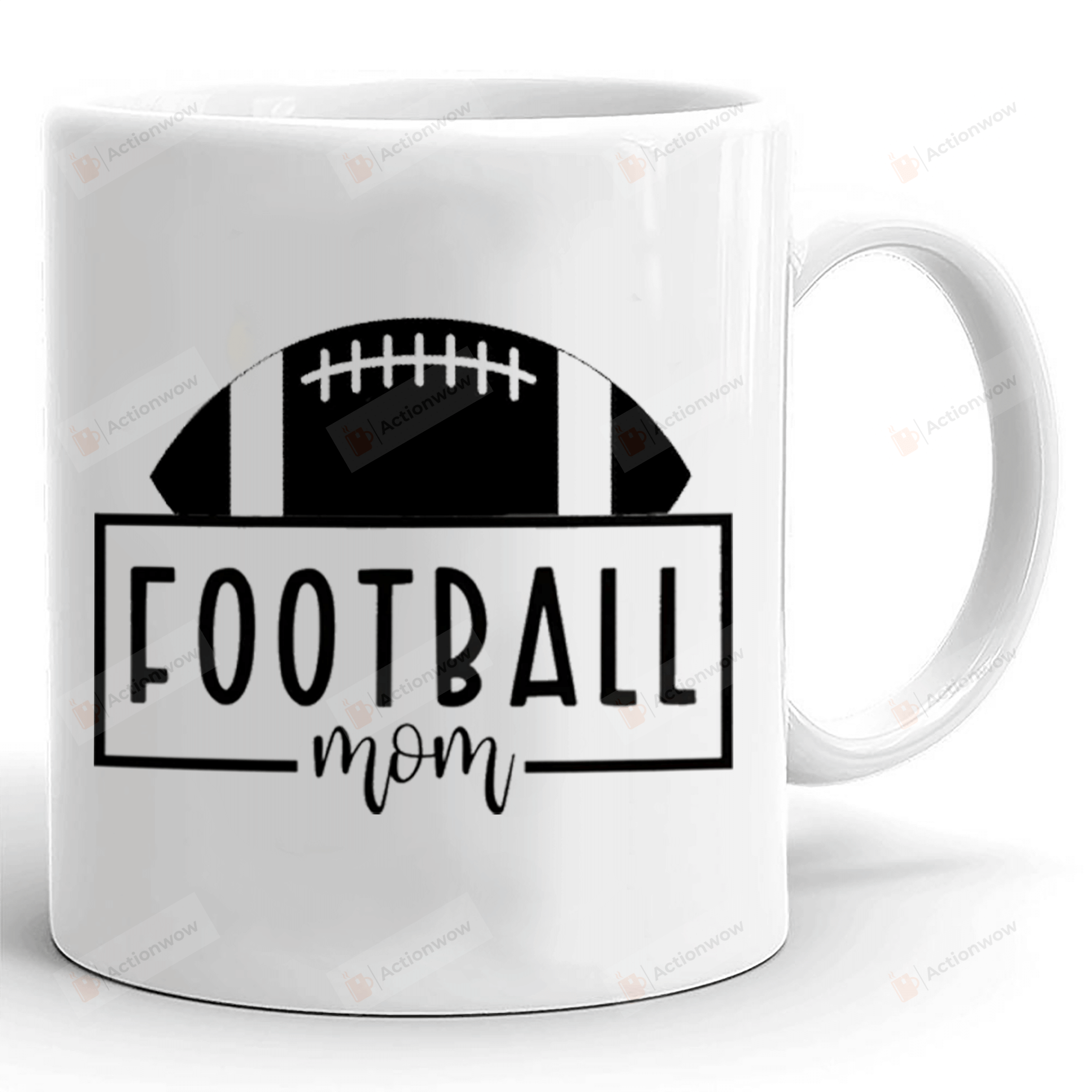 Football Mom Coffee Mug, Game Day Mug, Football Mug, Sports Mug, Mama Mug, Mom Mug, Gifts For Mom