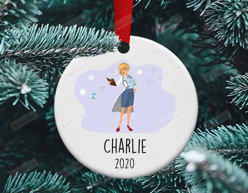 Chiva Personalized Physician Assistant Christmas Ornament Physician Assistant Gifts Physician Assistant Ceramic Ornaments Hanging Xmas Tree Gifts