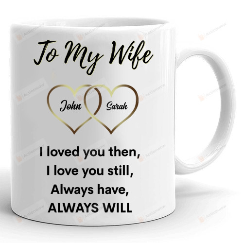 Personalized To My Wife, Gifts For Her, Wedding Gifts For Her For Him, Family Mug, Custom Wedding Mug