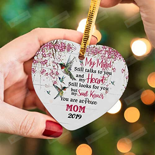 Dobro Personalized Hummingbird Miss You Ornaments Xmas Gifts From Her Him Best Friends Ornament For Christmas Decoration