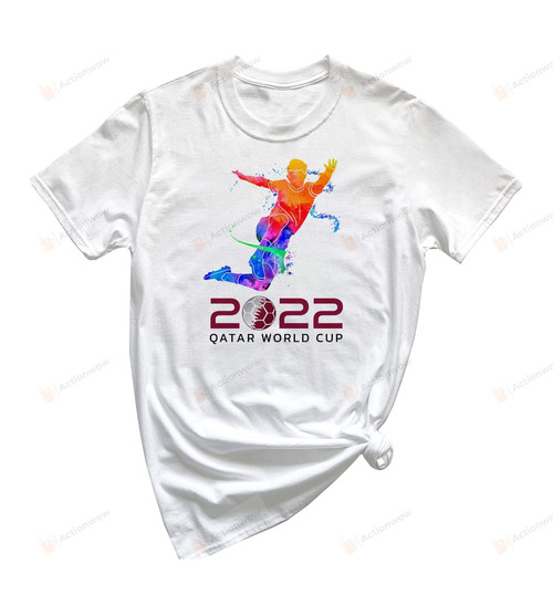 Qatar 2022 Shirt - Qatar Soccer Unisex Shirt - Best Qatari Football Gifts Tee