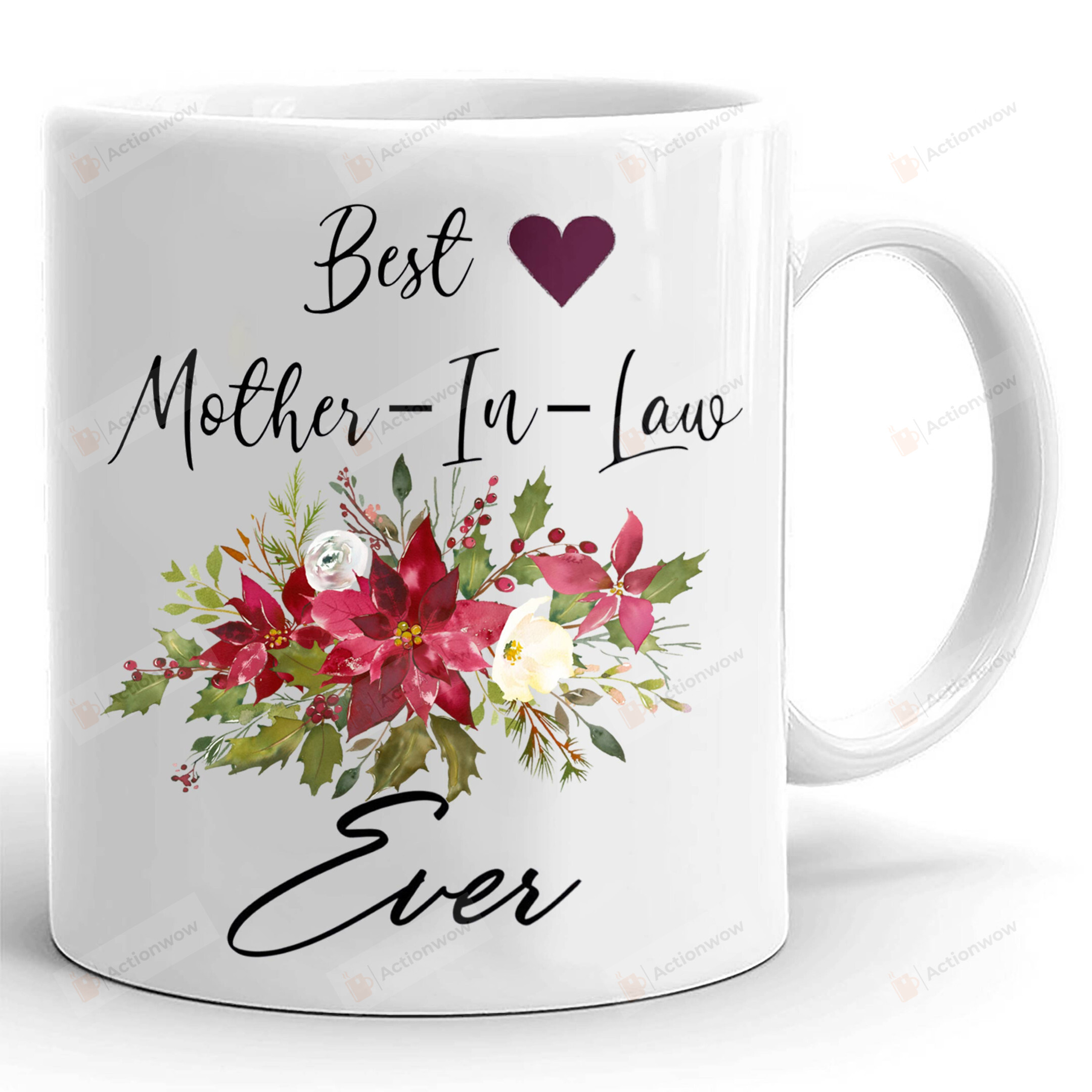 Best Mother In Law Ever Mug, Gifts For Mother In Law From Daughter In Law Son In Law