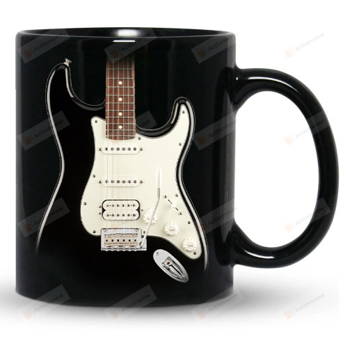 Guitar Coffee Mug, Guitar Collection Mug, Guitar Bass Mug Best Gifts Idea For Guitarist Musicians