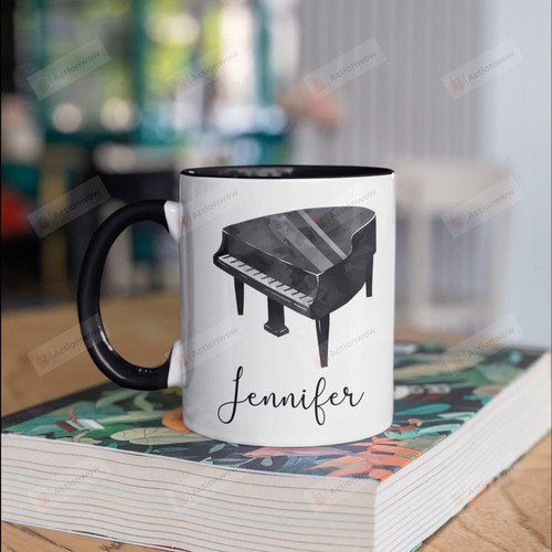 Personalized Piano Coffee Mug Gift For Man Woman Friends Coworkers Family Best Gifts Idea Funny Mug