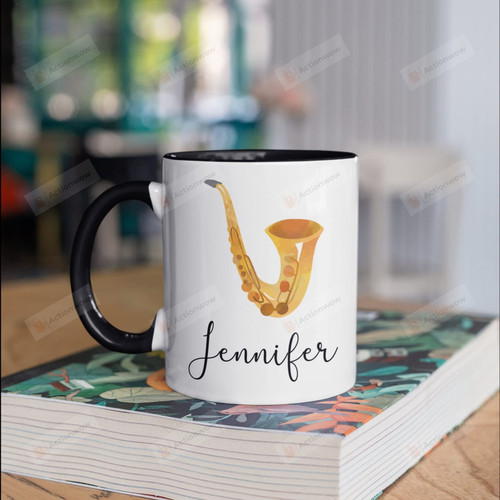 Personalized Saxophone Mug Gifts For Man Woman Friends Coworkers Family Best Gifts Idea Funny Mug Special Presents For Birthday Valentine Christmas