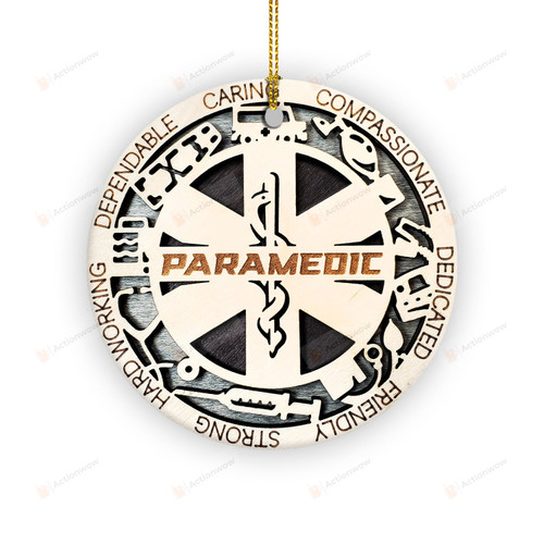 Paramedic Ornaments, Paramedic Ornaments For Christmas Tree, Gift For Paramedic, Paramedic Gifts For Him
