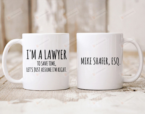 I'm A Lawyer Esq Mug, Lawyer Gift, Lawyer Coffee Mug, Funny Lawyer Gift For Him, Her, Office Mug, Lawyer Graduation Gift, Coworker Mug