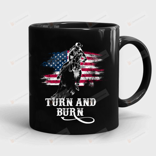 Happy Independence Day Flag Horse Turn And Burn Mug Gifts For Independence Mug Gifts For Family Friend Coffee Mug Ceramic Mug 11 Oz 15 Oz