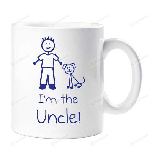 Dog I'm The Uncle Mug Family Mug Uncle Gifts For Uncle