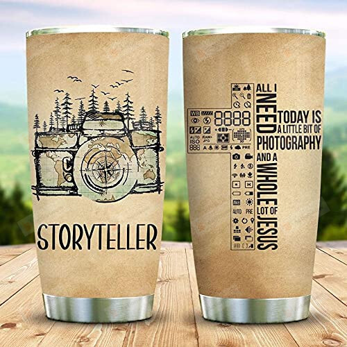Leegifts Personalized Faith Photography Storyteller Tumbler Stainless Steel Tumbler Spencial Gifts To Dad To Mom To Son To Daughter To Family To