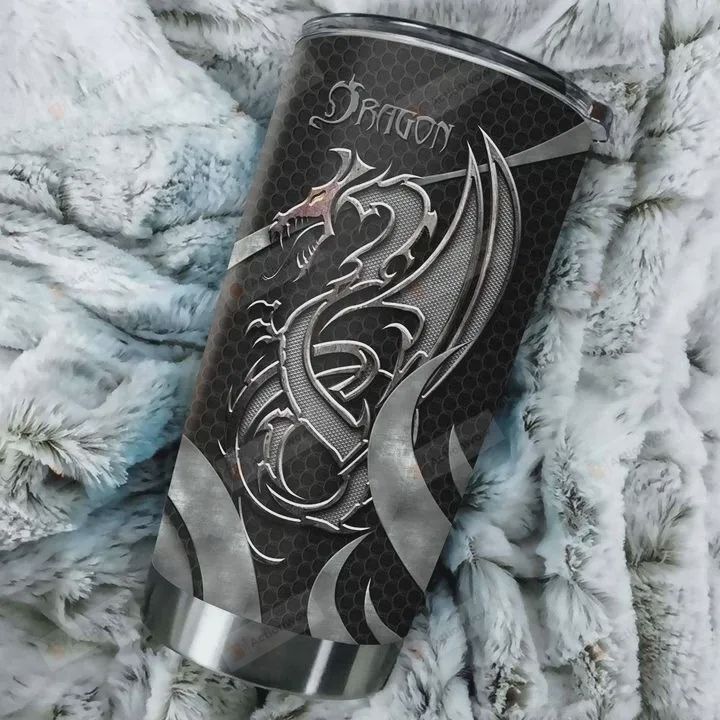 Dragon Stainless Steel Tumbler Perfect Gifts For Dragon Lover Tumbler Cups For Coffee/Tea, Great Customized Gifts For Birthday Christmas Thanksgiving
