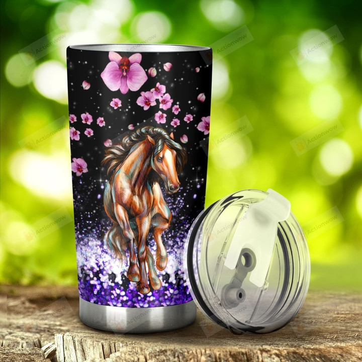 Horse I Am Always With You Stainless Steel Tumbler, Tumbler Cups For Coffee/Tea, Great Customized Gifts For Birthday Christmas Thanksgiving Anniversary