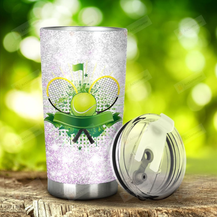Tennis I'M Just A Girl Who Love Tennis Tumbler Stainless Steel Tumbler, Tumbler Cups For Coffee/Tea, Great Customized Gifts For Birthday Christmas Thanksgiving Anniversary