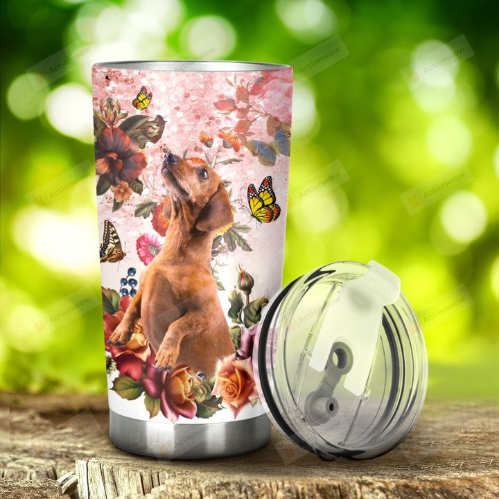 Dachshund Dog Every Day May Not Be Good Tumbler Stainless Steel Tumbler, Tumbler Cups For Coffee/Tea, Great Customized Gifts For Birthday Christmas Thanksgiving Anniversary
