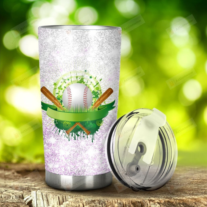 Baseball I'M Just A Girl Who Love Baseball Tumbler Stainless Steel Tumbler, Tumbler Cups For Coffee/Tea, Great Customized Gifts For Birthday Christmas Thanksgiving Anniversary
