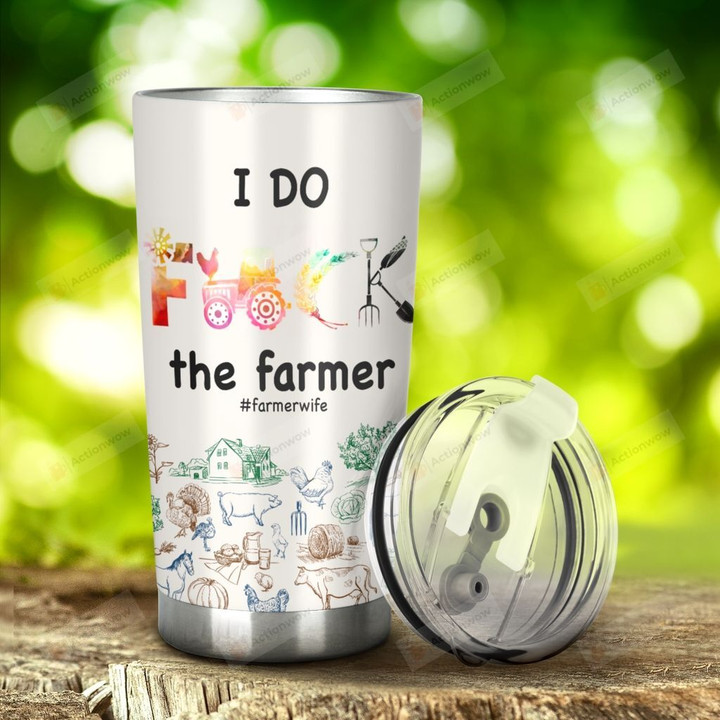 Farmer Life Stainless Steel Tumbler, Tumbler Cups For Coffee/Tea, Great Customized Gifts For Birthday Christmas Thanksgiving