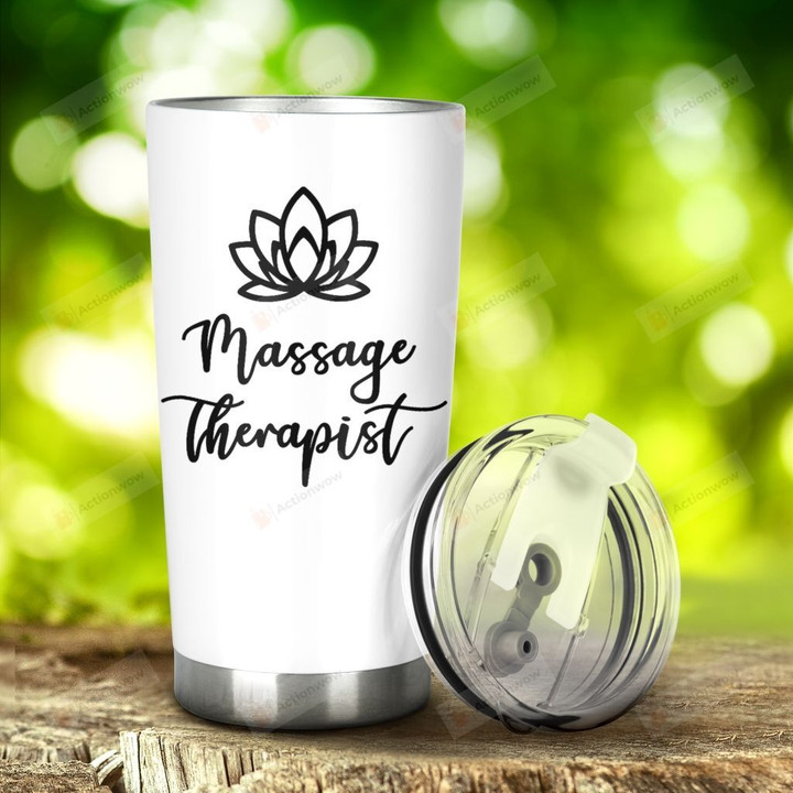 Massage Therapist I Am A Muscle Whisperer Stainless Steel Tumbler, Tumbler Cups For Coffee/Tea, Great Customized Gifts For Birthday Christmas Thanksgiving
