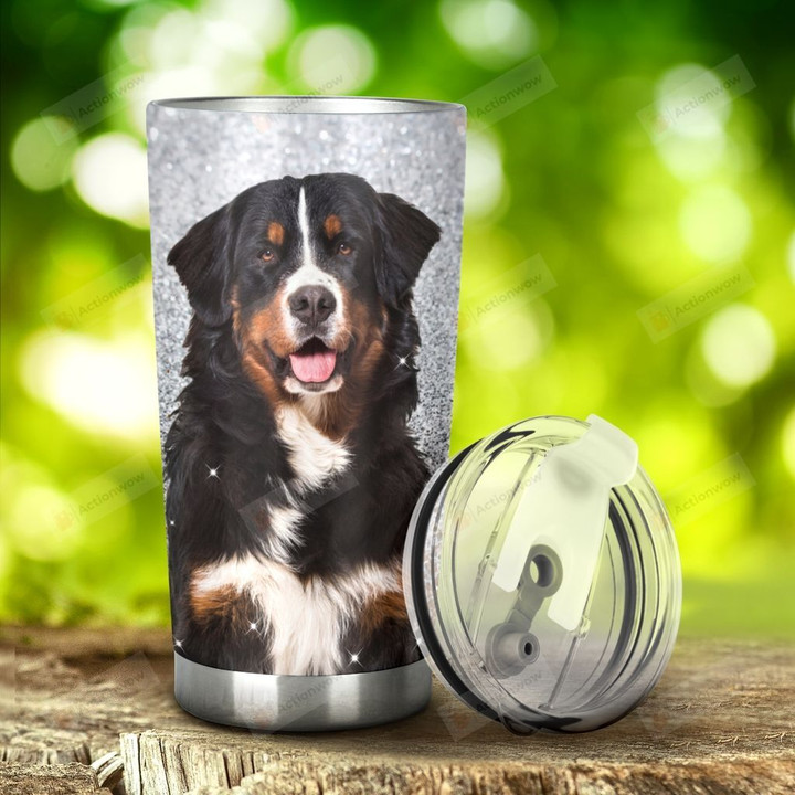 Bernese Mountain Dog I Am Your Friend Stainless Steel Tumbler, Tumbler Cups For Coffee/Tea, Great Customized Gifts For Birthday Christmas Thanksgiving, Anniversary