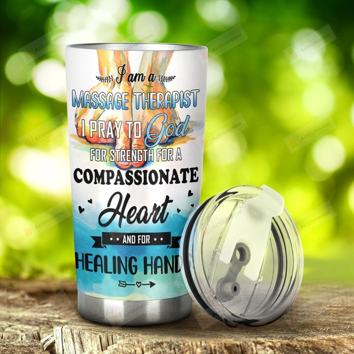 Massage Therapist I'M A Massage Therapist Stainless Steel Tumbler, Tumbler Cups For Coffee/Tea, Great Customized Gifts For Birthday Christmas Thanksgiving